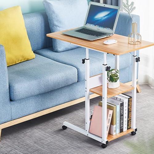 Table de lit réglable multicouches mobile pour ordinateur portable 40x60x77cm