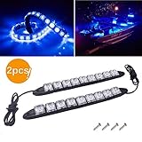 Klar sichtbares Licht und große Anwendung: Die Navigationslichter bieten DC 12V betrieben und mit 9Pcs Deutschland 5050 LED-Chips, ein sehr sichtbares Licht von 2 Meilen produzieren kann, ist die beste Idee für Bootsheck Lichter, Deckbeleuchtung, Innenbeleuchtung und Boot Innenbeleuchtung auf marinem Kajak yacht Motorboot Schiff Schlauchboot Katamaran Boot Ponton ..