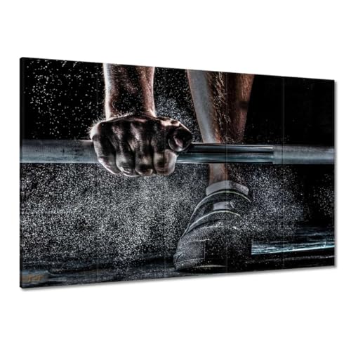 Barbells N° H1529M_PC5U peinture imprimée toile grand tableau mural 100x70
