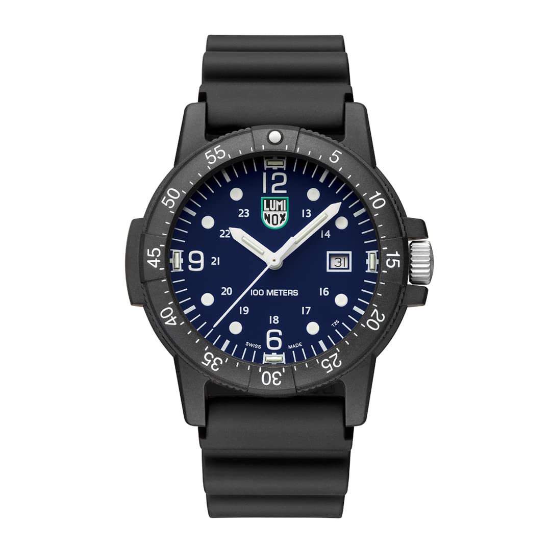 Luminox - G Kollektion Sea Bass Carbonox Herrenuhr 44mm - Taucheruhr mit Datumsanzeige 100m Wasserdicht - Mehrere Varianten - Hergestellt in der Schweiz - Herren Uhr - Hergestellt in der Schweiz