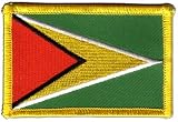 Aufnäher Patch Flagge Guyana - 8 x 6 cm