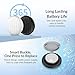 MSEBENT Tracker Tag - 2 Pack [Apple MFi Certified] Bluetooth Trackers Works with Apple Find My (iOS Only) - IP67 Waterproof Item Finders | Track Keys, Wallet, Luggage, Backpack