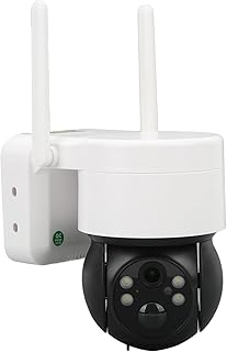 Kufoo Security Surveillance Camera Outdoor Wireless WiFi 1080P Camera with Two Way Night Waterproof Solar Security Camera Battery Powered, Motion Detection Siren Alarm