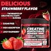 Gomitas de Creatina Monohidratada 5000MG, Gomitas Masticables de Creatina para Adultos | Gomita de Creatina con L-Taurina, BCAA 2:1, B12/6, Aumenta la Fuerza Muscular y Mejora el Enfoque, 120 Unidades, Suministro para 30 Días 4