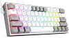 Redragon K616 Fizz PRO 60% 3 mode wired, 2.4 GHz wireless, Bluetooth mechanical gaming keyboard, linear red switch, Pro Drive/software supported