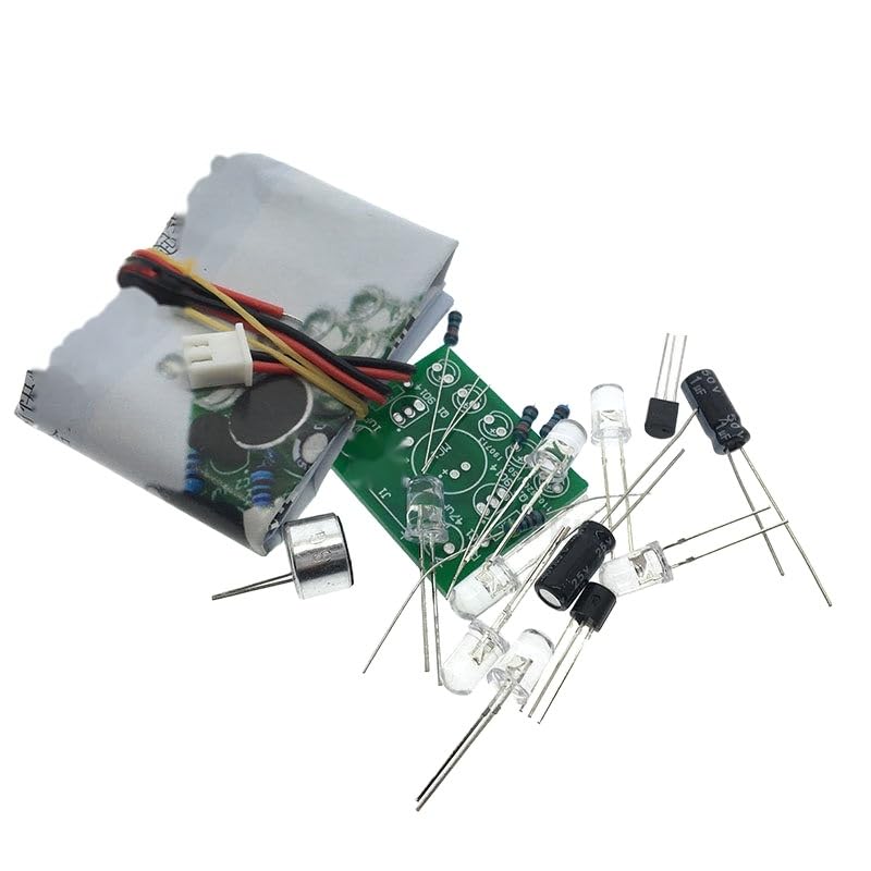 Electronic Funny Kit Voice Control Melody lamp LED Melody Light DIY Production Suite Learning Electronic Kits PCB Laboratory