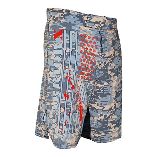 WarriorXGear Pro Performance Shorts- (Desert Camo, 32)