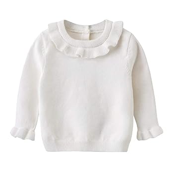 Sweter blanco niña Clearance