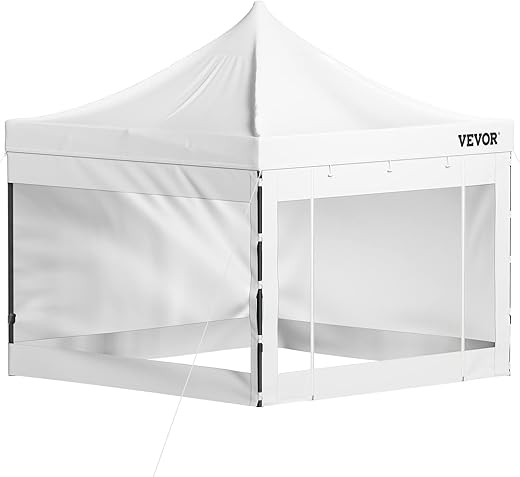 VEVOR Paviljoen, opvouwbaar, 3 x 3 m, vouwpaviljoen, 240 g, pvc-gecoat polyester, pop-up paviljoen, 1,95-2,13 m, instelbaar, partytent, feesttent, strandtent, blauw, voor bruiloften of andere VEVOR Paviljoen, opvouwbaar, 3 x 3 m, vouwpaviljoen, 240 g, pvc-gecoat polyester, pop-up paviljoen, 1,95-2,13 m, instelbaar, partytent, feesttent, strandtent, blauw, voor bruiloften of andere