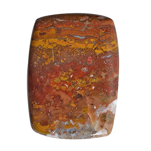 Cabochon agate Apple Valley naturelle, la pierre qui vous aide à grandir