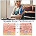 12PCS Kinesiology Tape for Knees with 10PCS Sport Tape Strips, SEILETOO Waterproof & Breathable Elastic Kinesiology Athletic Tape, Sports Support Tape Knee for Muscle Pain Relief and Joint Support