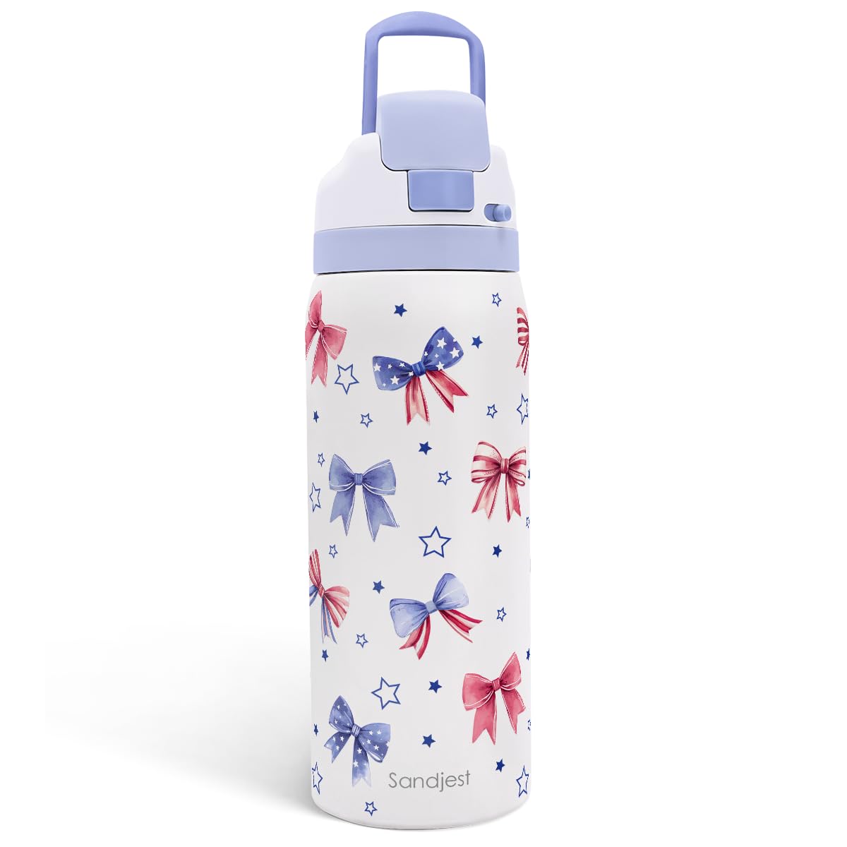 SANDJEST 32 oz American Flag
