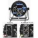 SHEHDS Par Can Lights LED 18x18W RGBWA+UV 6in1 Wash/Strobe Stage Lights Remote and DMX512 Control Uplights Sound Activated Auto Run Flat Par DJ Lights for Holiday Wedding Party Disco - 1 Pack