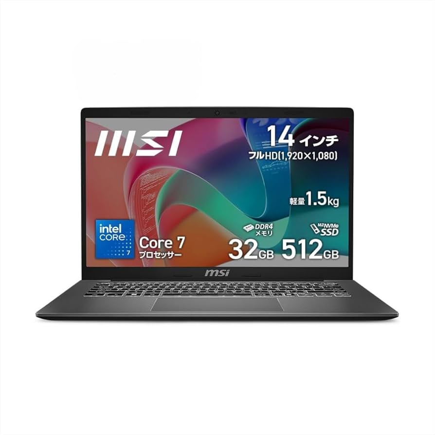 ノートPC 14インチ / Core 7/メモリ32GB/SSD 1TB 100000001008796797_10205_003.jpg