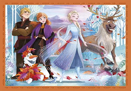 Puzzle Clementoni Frozen 4 in 1 - vue 6