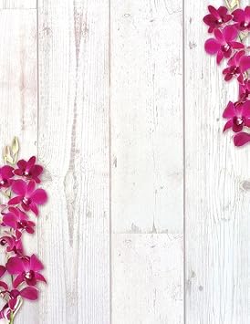 Great Papers! Elegant Orchid Letterhead, for Invitations, Announcements and Personal Messages, Printer Friendly 8.5" x 11", 50 Pack 2023070