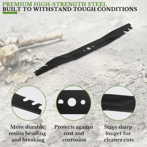 AB2102 21" Mower Blade Compatible with EGO LM2110 LM2110SP LM2120 LM2120SP by longuans - Used condition - Image 2