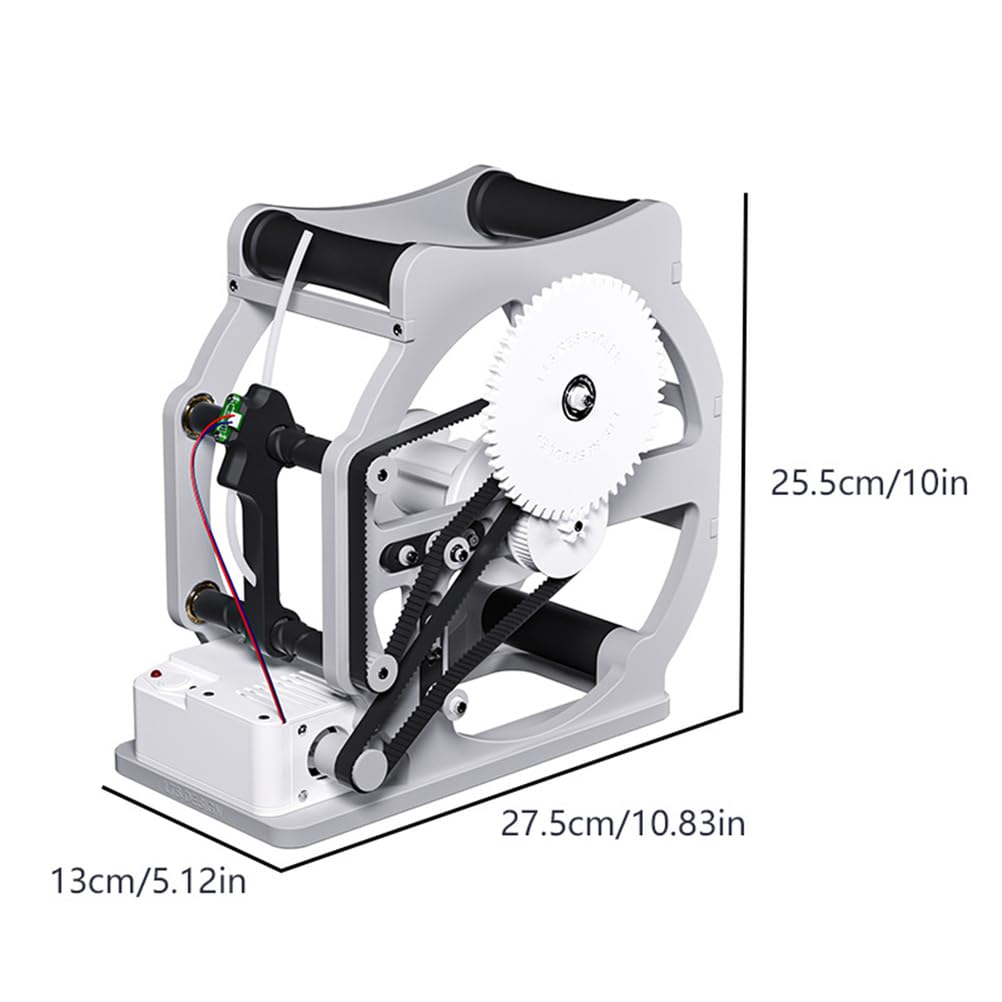 Inteligentna nawijarka drutu, przewijarka filamentu do drukarek 3D z inteligentnym systemem start/stop, regulowaną prędkością i automatyczną pracą, wydajne nawijanie dla entuzjastów druku 3D