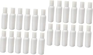 فوميز. 24 قطعة من زجاجات توزيع اللوشن، زجاجة فارغة محمولة للسفر، زجاجة تعبئة فرعية للسوائل، حاوية تغليف فرعية، بلاستيك