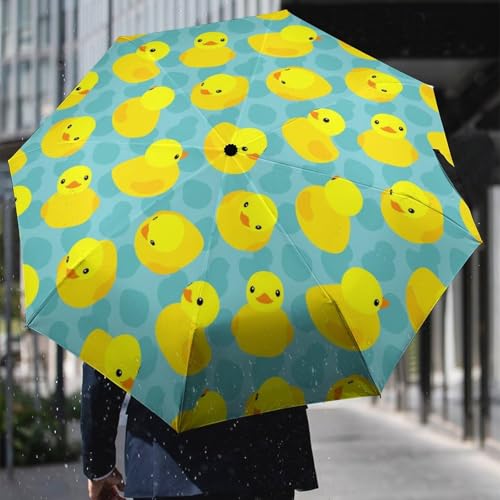 Parapluie automatique compact vache pliable avec toile haute densité