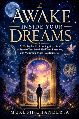 Awake Inside Your Dreams: A Beginner’s Workbook for Lucid Dreams, Dream Journaling, Inner Healing, and Manifestation