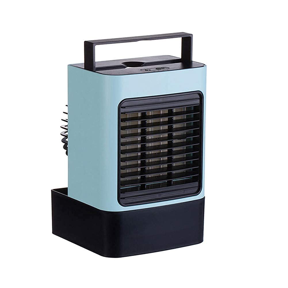 MSHGSKU Air Cooler Evaporative Portable Air Cooler, Mini Air Conditioner Personal Air Cooler Fan Mini Evaporative Cooler Desk Table Fan Quiet Air Circulator Humidifier for Home Bedroom