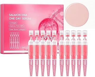10pcs Single Use Ampoule Salmon DNA PDRN Seru...