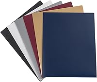 Vista 35 de JAM PAPER Carpetas escolares extra resistentes de plástico resistente con 2 bolsillos, color morado, paquete de 6