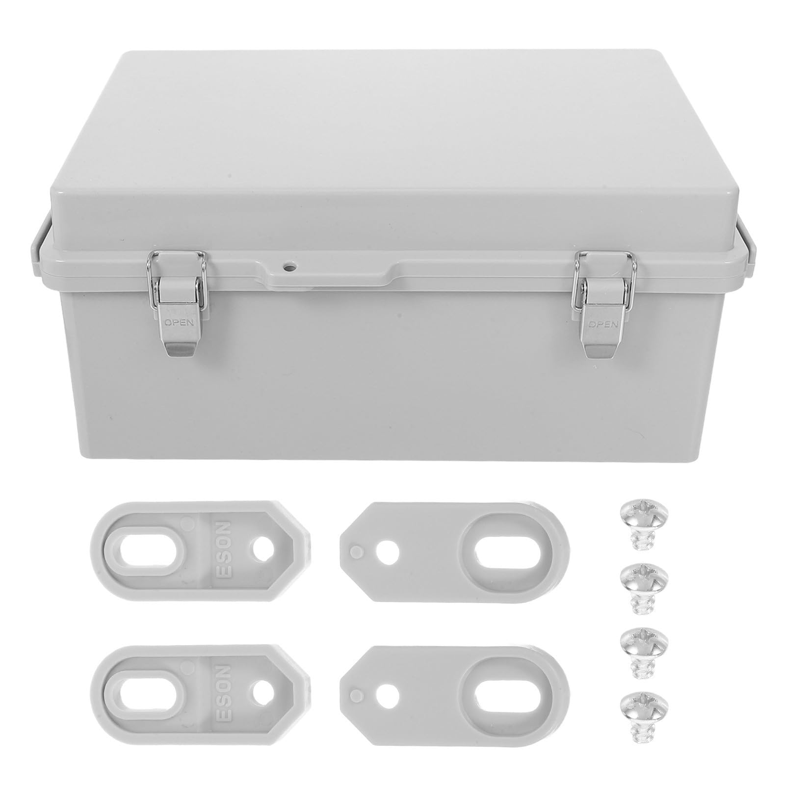 Weiß Ip67 aus ABS mit Montageplatte Anschlussbox
