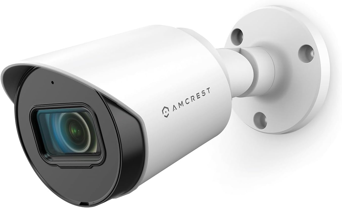 Amcrest Full HD 1080P Bullet Out of doors Safety Digicam (Quadbrid 4-in1 HD-CVI/TVI/AHD/Analog), 2-Megapixel, 98ft Evening Imaginative and prescient, 2.8mm Lens 129° Viewing Angle, White (AMC1080BC28-W)