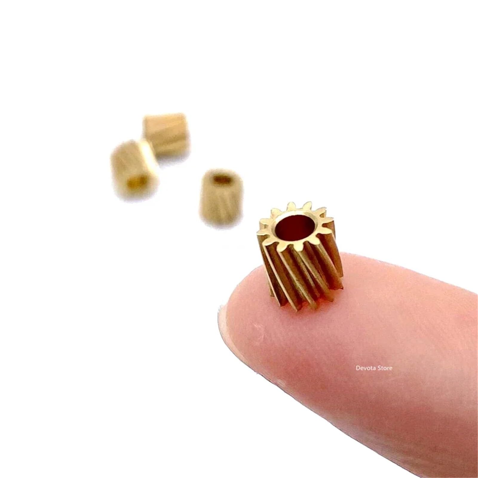 1 engrenage hélicoïdal en cuivre 0,4 m 12T 2,3 mm/3 mm (2,28 mm-2,3 mm)