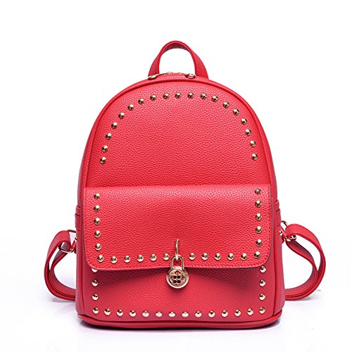 Sac à dos femme tendance simili cuir noir mode Fashion Lady-H petit format citadin