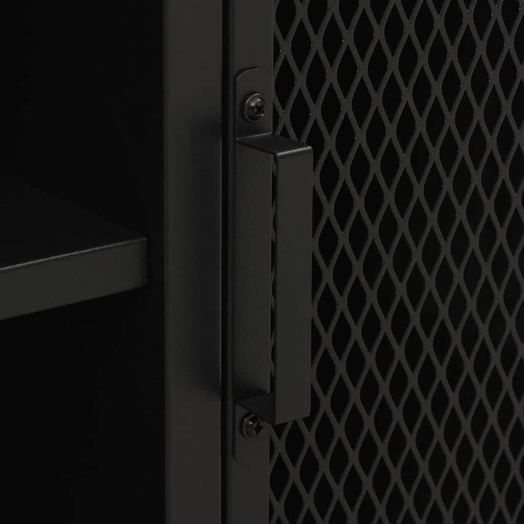 vidaXL TV Cabinet Grey MDF 41.3 in TV Cabinet Rectangular Industrial