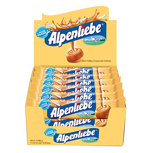 Image of Alpenliebe Gold, Caramel Candy Stick Pack, 720 g- Pack of 20