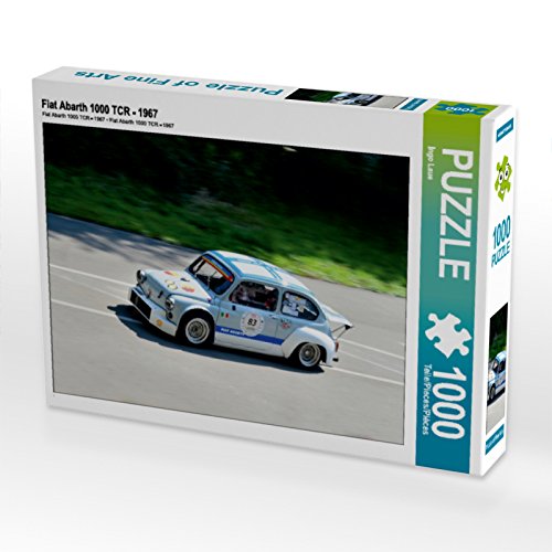 CALVENDO Puzzle FIAT Abarth 1000 TCR (1967) – 1000 Teile Premium-Puzzle Für Entspannte Stunden