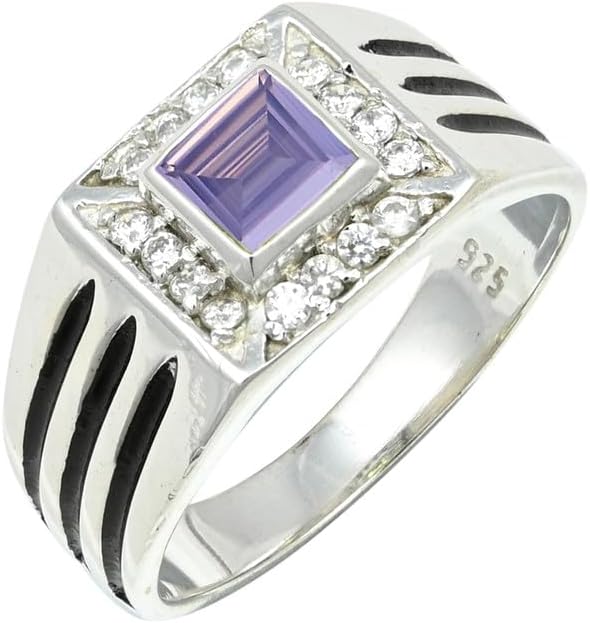 Gemstone Band Ring Men & Women All Size 925 Sterling Silver Gift Item Handmade Jewelry JSR-1165AA