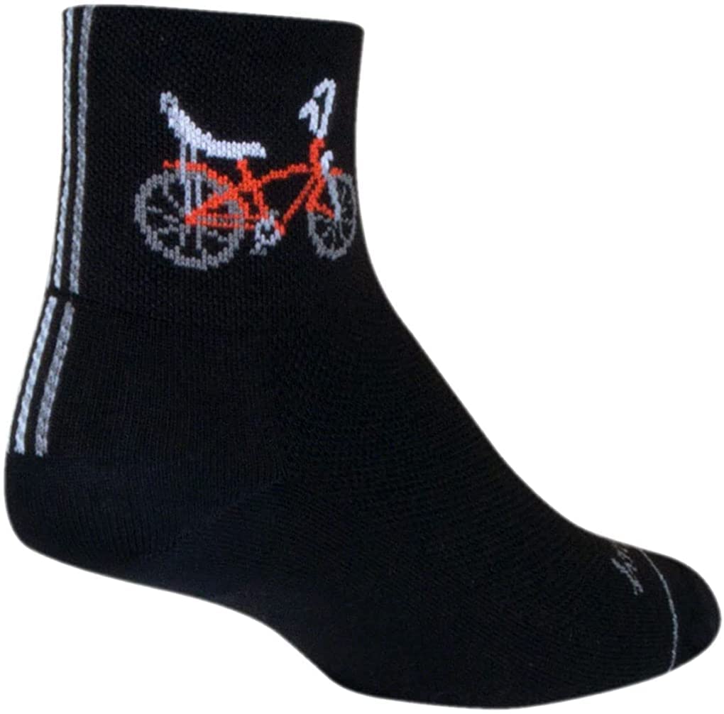 Classic 3in Stingray Cycling/Running Socks (Sting Ray - L/XL), Sting Ray, X-Large