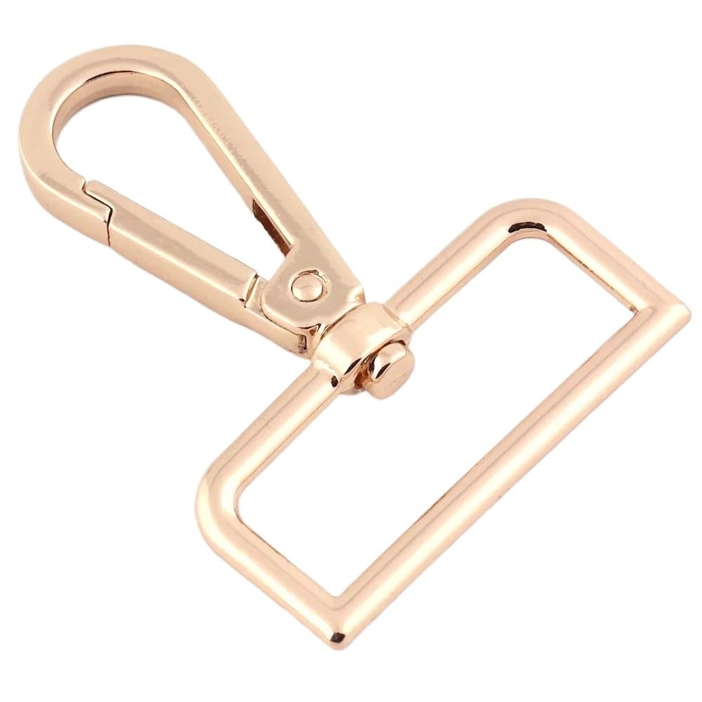 Cigpklo Color 1 Swivel Snap Hooks 5Pcs 38Mm Swivel Clasp Hook Metal Lobster Claw Push Gate Snap Purse Hardware(Color 1)