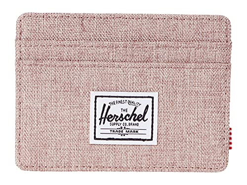 Herschel wallets Charlie RFID, Ash Rose Crosshatch