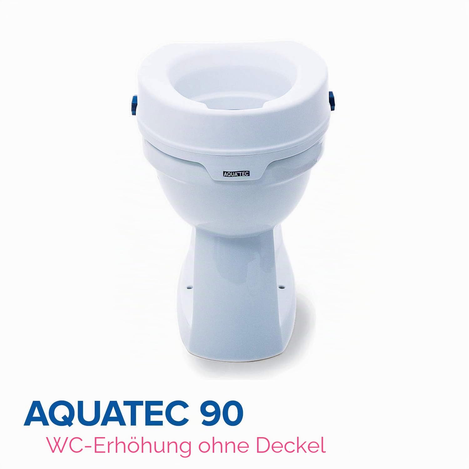 Toilettensitzerhöhung für Erwachsene 10 cm ohne Deckel
