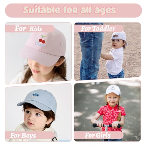 Image of Personalized Baby Infant Baseball Cap Custom Boys Girls Embroidered Sun Hat Custom Trucker Hats for Toddler Kids