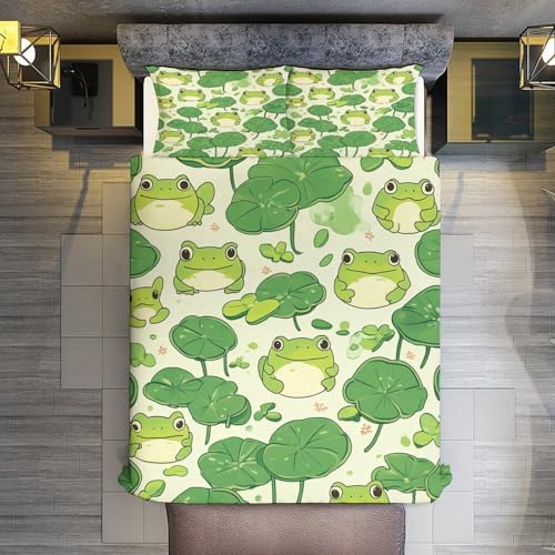 Housse de couette grenouille 100% microfibre haute densité - 7