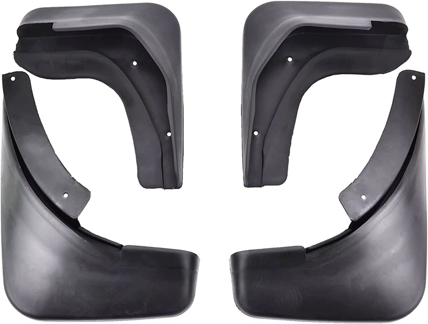 NYSLDSCO 4Pcs Premium Mud Flaps for Audi A4 B8 2012 2013 2014 2015 Front and Rear Splash Guards Durable Mudguards Protection Against Road Debris