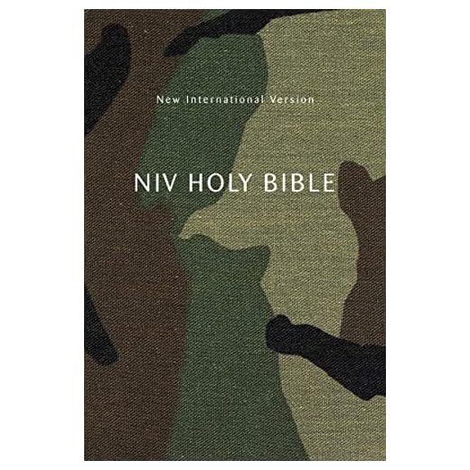 NIV, Holy Bible, Compact, Paperback, Woodland Camo, Comfort Print