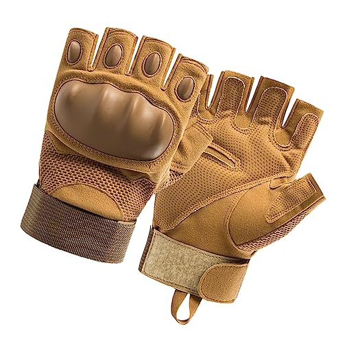 GALPADA Road Bike Gloves for Men Women Half Finger Cycling Gloves Breathable Fabric Wear Resistant Palm Pads and Easy-on/Off Design