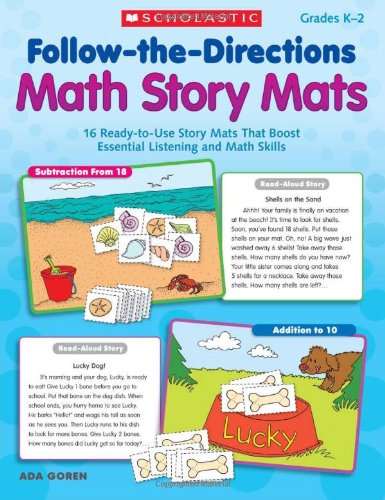 Amazon.com: Follow-the-Directions Math Story Mats: 16 Ready-to-Use ...