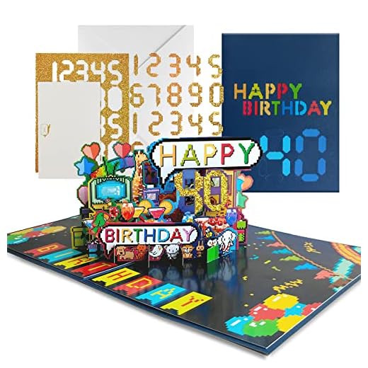 Drucilla 3D Tarjeta Cumpleaños, DIY 1-99 Años Tarjeta Felicitacion Cumpleaños, Pop up Tarjeta Regalo, Postal Cumpleaños Incluido Sobre, Original la Tarjeta, adecuado 18/30 / 40/50 / 60 años