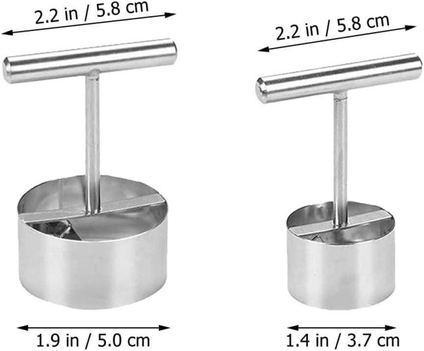 4pcs Stainless Steel Fruit Corer Pear Core Remover Tool for Pitting Core Extraction for Kitchen Use