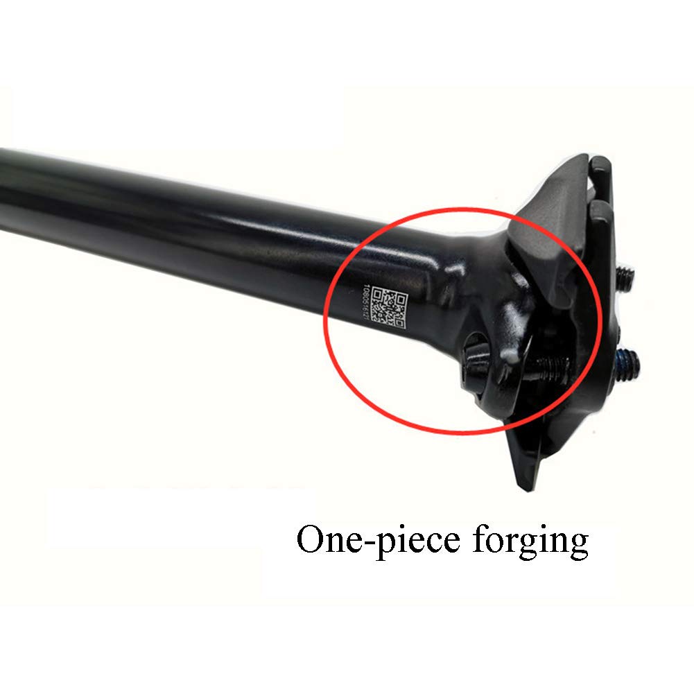 tige et selle de vélo VTT avec câbles externes, réglable en hauteur et angle, alliage d'aluminium, 30,9/31,6 x 460mm