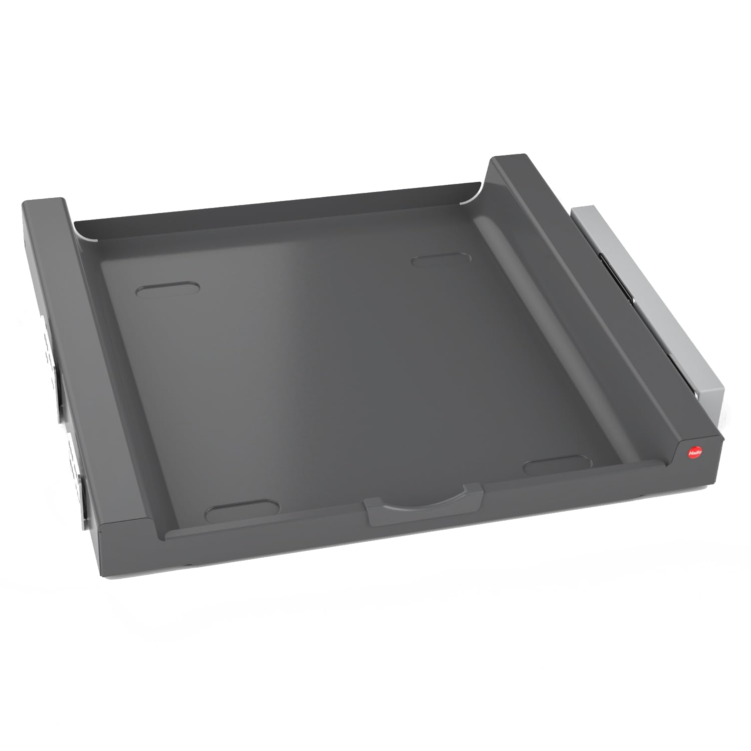 Hailo Auszug 3271831 | passend für 60er Unterschrank | Tablar universal nutzbar | Ordnungs-Modul anthrazit